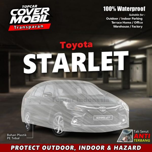 Cover Mobil Transparan Toyota Starlet