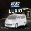 Cover mobil transparan premium merek Topcar melindungi mobil di dalam garasi daihatsu grandmax luxio