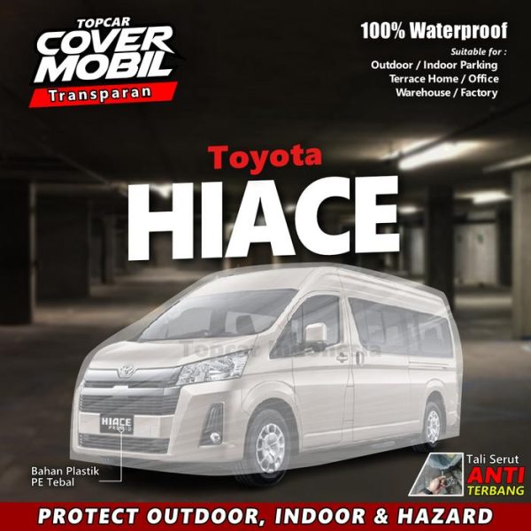 Cover Mobil Transparan Toyota HI-ACE Hiace