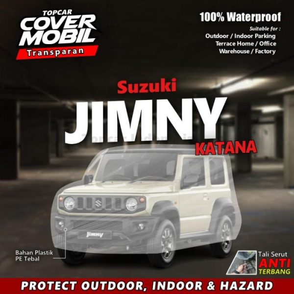 Cover Mobil Transparan Suzuki Jimny 5 Pintu
