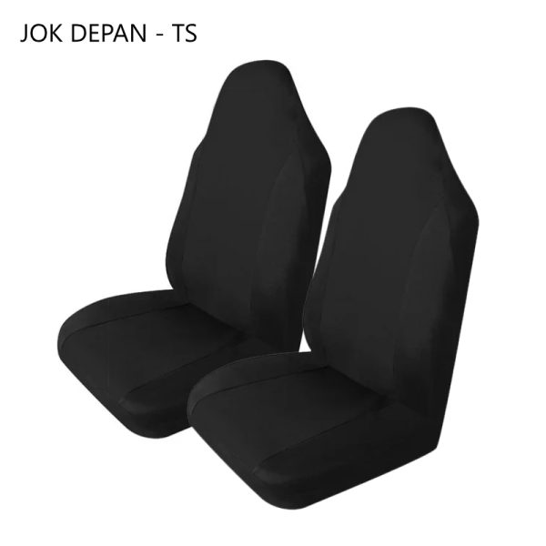 TOPCAR Sarung Jok Mobil Instan Depan TS Hitam