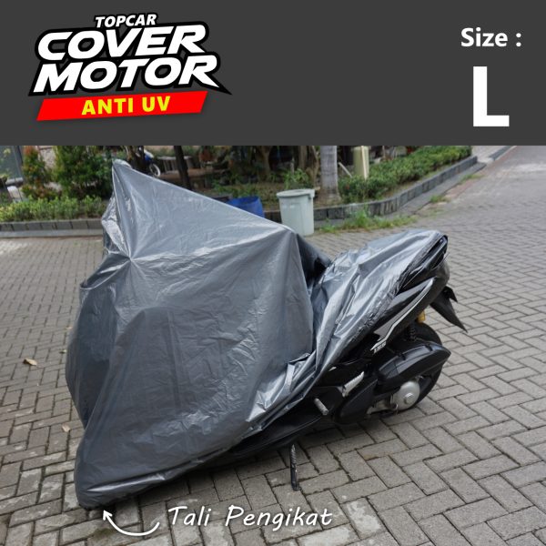 TOPCAR Cover Motor Plastik Full outdoor Anti UV Waterproof - L