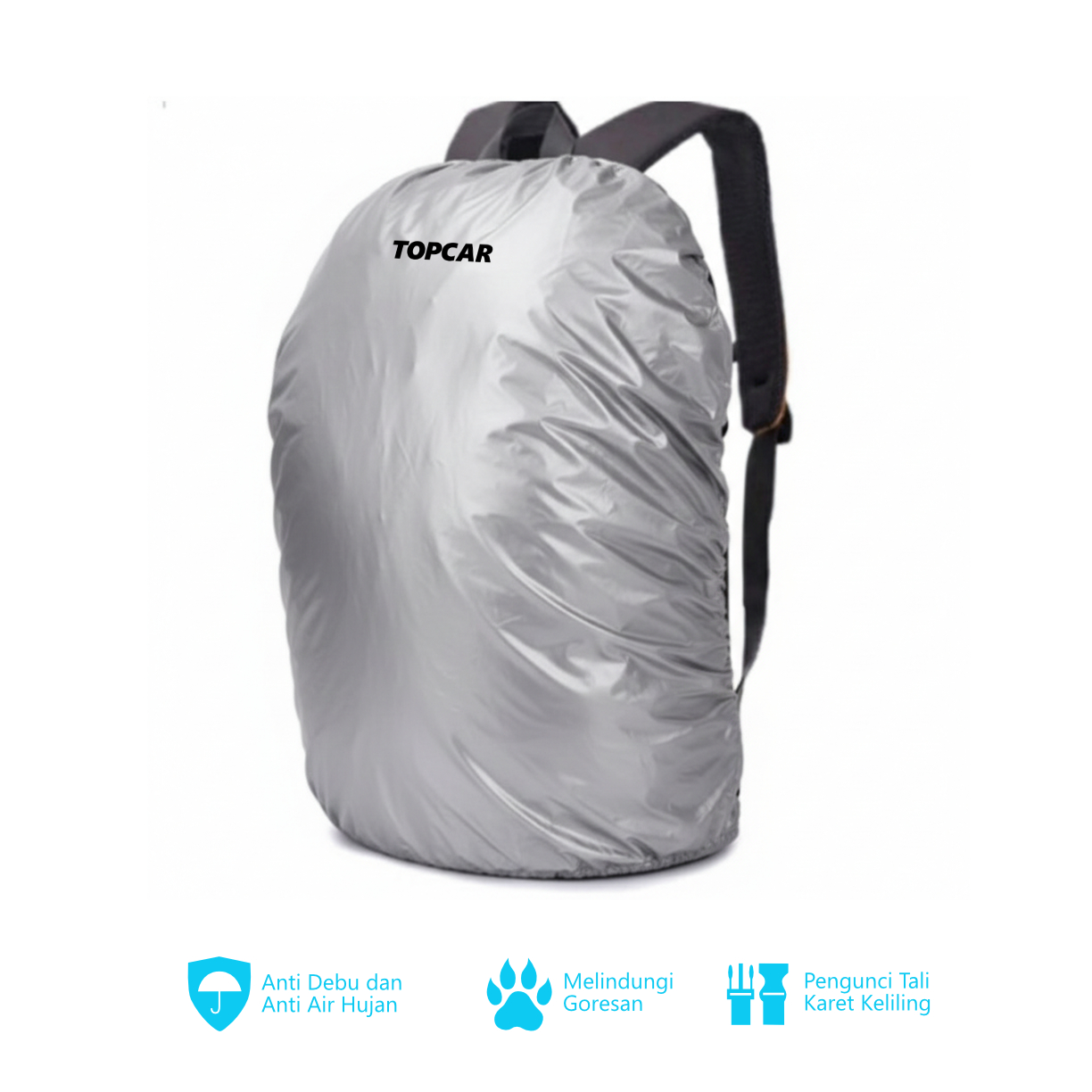 TOPCAR Sarung Cover Tas Parasut -1